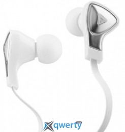 Monster® DNA In-Ear Headphones with Apple ControlTalk™ ( White with Satin Chrome)