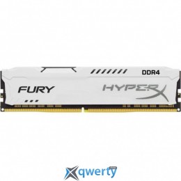 KINGSTON HYPERX FURY WHITE DDR4 8GB 2666MHz PC4-21300 XMP (HX426C16FW2/8)