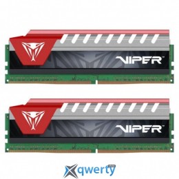 PATRIOT VIPER ELITE RED DDR4 8GB (2x4GB) 2800MHz PC4-22400 (PVE48G280C6KRD)