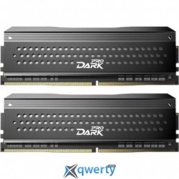 TEAM DARK PRO BLACK/GRAY DDR4 16GB (2x8GB) 3200MHz PC4-25600 (TDPGD416G3200HC16ADC01)