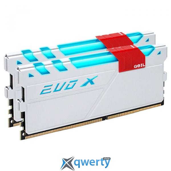 GeIL DDR4-2400 32GB PC4-19200 ( 2x16GB) Evo X White H LED