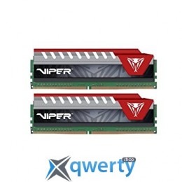 Patriot DDR4-3733 16GB PC4-29800 (2x8) Viper Elite Series Red (PVE416G373C7KRD)