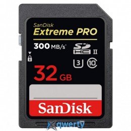 SanDisk 32GB SDHC C10 UHS-II R300/W260MB/s 4K Extreme Pro (SDSDXPK-032G-GN4IN)