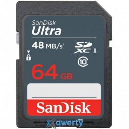 SanDisk 64GB SDXC C10 UHS-I R48MB/s Ultra (SDSDUNB-064G-GN3IN)