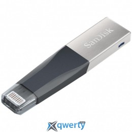 SanDisk 128GB iXpand Mini USB 3.0 /Lightning Apple (SDIX40N-128G-GN6NE)