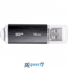 Silicon Power 16GB USB Ultima U02 Black (SP016GBUF2U02V1K)