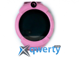 Детские умные сенсорные часы с GPS трекером Q200s/ Q610/ Q360 Розовые