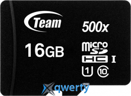 microSD Team 16GB Class 10 Black (TUSDH16GCL10U02)