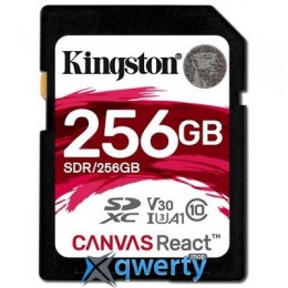 Kingston 256GB SDXC class 10 UHS-1 U3 (SDR/256GB)