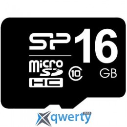 Silicon Power 16Gb microSDHC UHS-I class 10 (SP016GBSTHBU1V10SP)