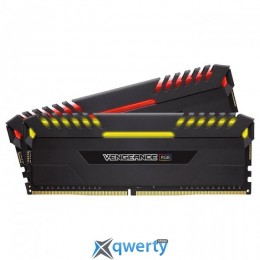 CORSAIR Vengeance RGB Black DDR4 3000MHz 16GB (2x8GB) (CMR16GX4M2C3000C15)