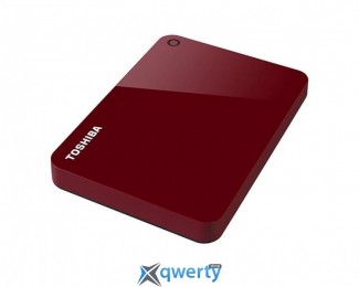 HDD 2.5 USB 2.0TB Toshiba Canvio Advance Red (HDTC920ER3AA)
