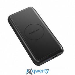 RAVPower 10000mAh Wireless Charging Power Bank, 5W Android, 5W iPhone (RP-PB081)