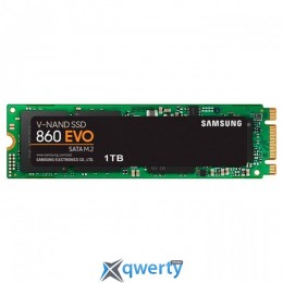 Samsung 860 Evo-Series 1TB M.2 SATA III V-NAND TLC (MZ-N6E1T0BW)