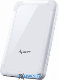 HDD 2.5 USB-A 5Gbps Apacer AC532 Shockproof 1TB White (AP1TBAC532W-1)