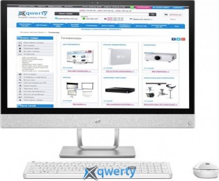 HP Pavilion All-in-One PC 24-r130ur (4PL84EA) White