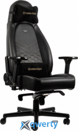 NOBLECHAIRS Icon Black/Gold (GAGC-102)