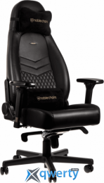 NOBLECHAIRS Icon Real Leather Black (GAGC-090)