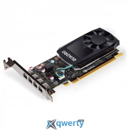 PNY PCI-Ex NVIDIA Quadro P620 DVI 2GB GDDR5 (128bit) (1354/4012) (4 x miniDisplayPort) (VCQP620DVI-PB)
