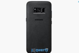 Чехол Alcantara Cover Samsung S8 Black
