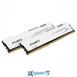 Kingston DDR4-2400 16GB PC4-19200 (2x8) HyperX Fury White (HX424C15FW2K2/16)