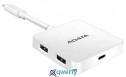 ADATA USB-C x 1/USB-A 3.1 x 2/HDMI x 1 White
