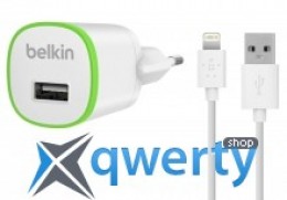 Belkin USB Micro Charger (220V + microUSB сable, USB 1Amp), Белый (F8M710vf04-WHT)