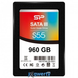 Silicon Power Slim S55 960GB SATAIII TLC (SP960GBSS3S55S27) 2.5