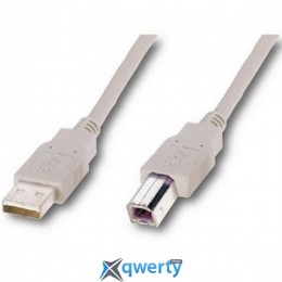 Atcom USB 2.0 AM/BM 1.8m белый для периферии