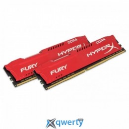 Kingston DDR4-3200 16GB PC4-25600 (2x8) HyperX Fury Red (HX432C18FR2K2/16)