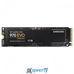 Samsung 970 Evo series 1TB M.2 PCIe 3.0 x4 V-NAND MLC (MZ-V7E1T0BW)