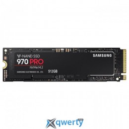 Samsung 970 Pro series 512GB M.2 PCIe 3.0 x4 V-NAND MLC (MZ-V7P512BW)