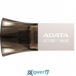 ADATA 16GB UC330 Black USB 2.0 OTG (AUC330-16G-RBK)