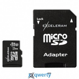eXceleram 128GB microSDHC class 10, UHS-I, V30 (MSD12810AU3V30)