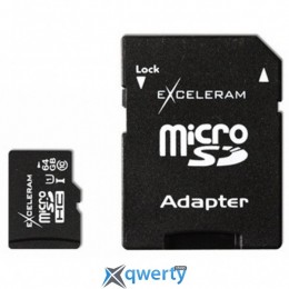 eXceleram 64Gb microSDHC class 10, UHS-I, V30 (MSD6410AU3V30)