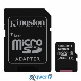 Kingston 128GB microSD class 10 UHS-I Canvas Select (SDCS/128GB)