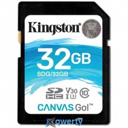 Kingston 32GB SDHC class 10 UHS-I U3 Canvas Go (SDG/32GB)