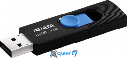 USB-A 3.1 32GB ADATA UV320 Black/Blue (AUV320-32G-RBKBL) 4713218462800