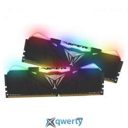 Patriot Viper RGB BLack DDR4 300016GB (2x8) PC-24000 (PVR416G300C5K)