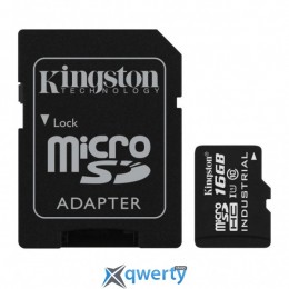 Kingston 16GB microSD class 10 UHS-I Industrial (SDCIT/16GB)