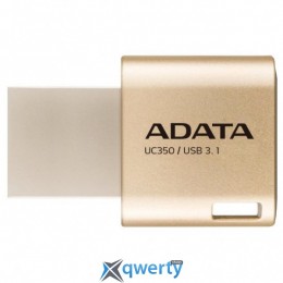 ADATA 64GB UC350 Gold USB 3.1/Type-C (AUC350-64G-CGD)