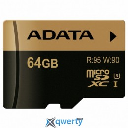 ADATA 64GB microSD class 10 XPG UHS-I U3 (AUSDX64GXUI3-R)