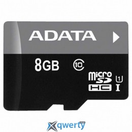 microSD 8GB ADATA Premier UHS-I Class 10 (AUSDH8GUICL10-R)