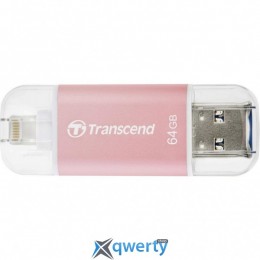 Transcend 64GB JetDrive Go 300 Rose Gold USB 3.1/Lightning (TS64GJDG300R)