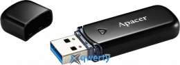 USB-A 3.2 Apacer AH355 64GB Black (AP64GAH355B-1)