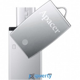 Apacer 16GB AH730 Silver USB 2.0 OTG (AP16GAH730S-1)