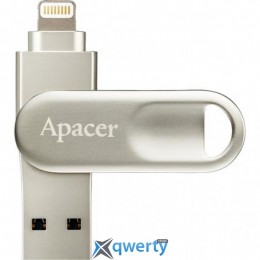 Apacer 32GB AH790 Silver USB 3.1/Lightning (AP32GAH790S-1)