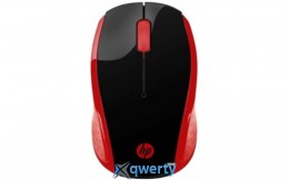 HP Wireless Mouse 200 Red (2HU82AA)