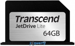 Transcend JetDrive Lite 64GB Retina MacBook Pro 13 2012-Early2015 (TS64GJDL330)