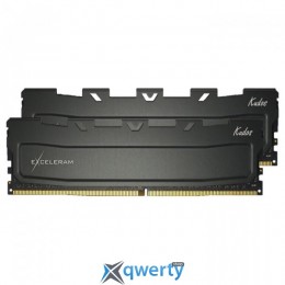 EXCELERAM KUDOS DDR4 2400MHz 16GB (2x8) PC-19200 (EKBLACK4162415AD)